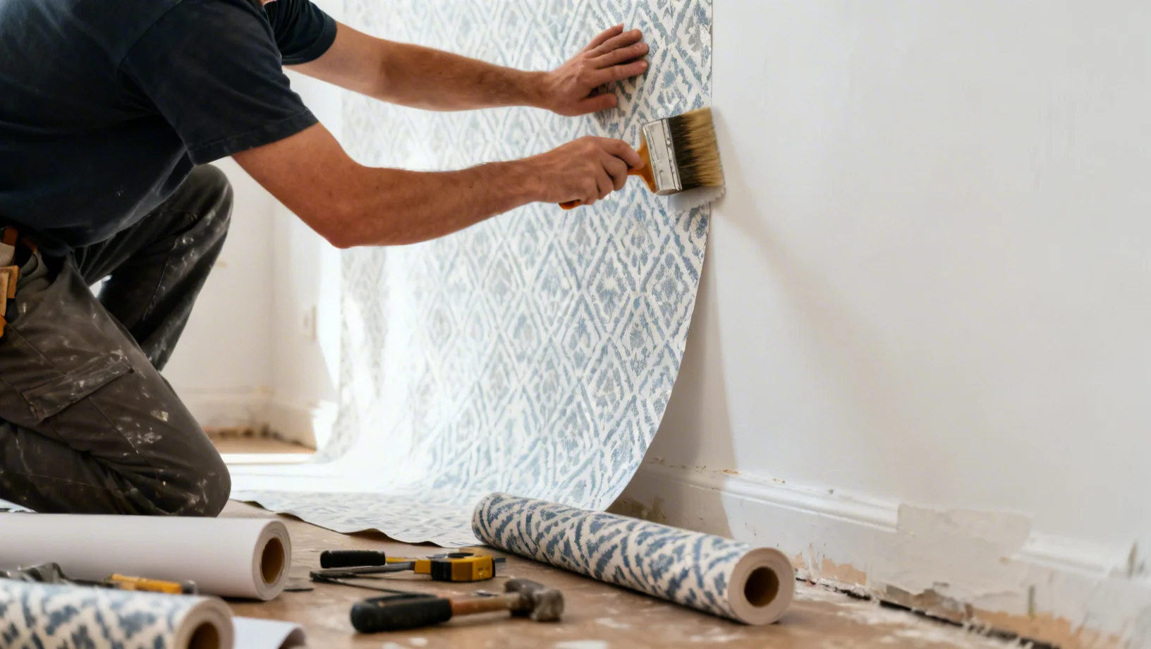 Guide Complet : Poser du Papier Peint Comme un Pro Même en Débutant